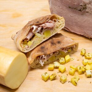 PORCHETTA, PATATE E SCAMORZA